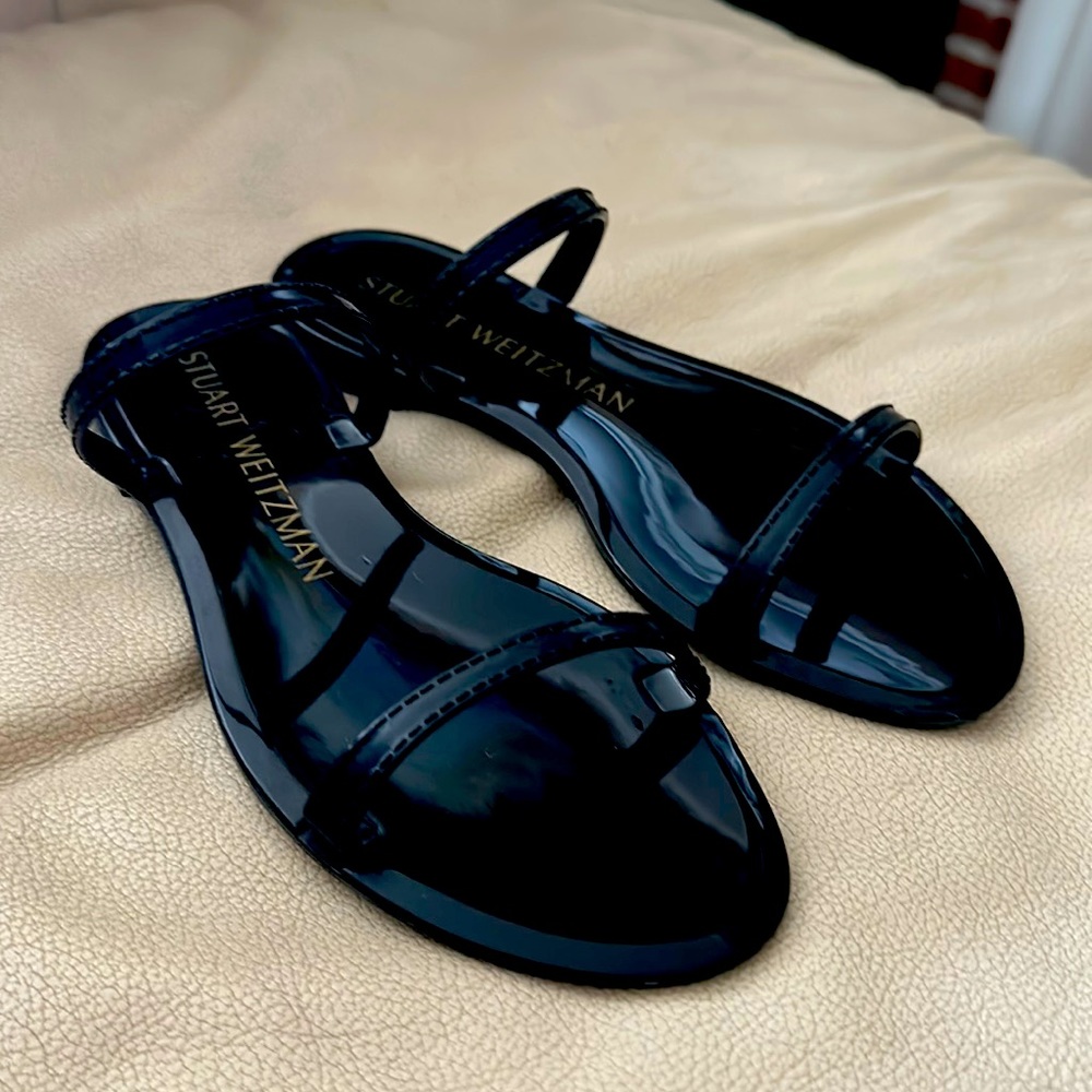 Stuart Weitzman Black Sandals